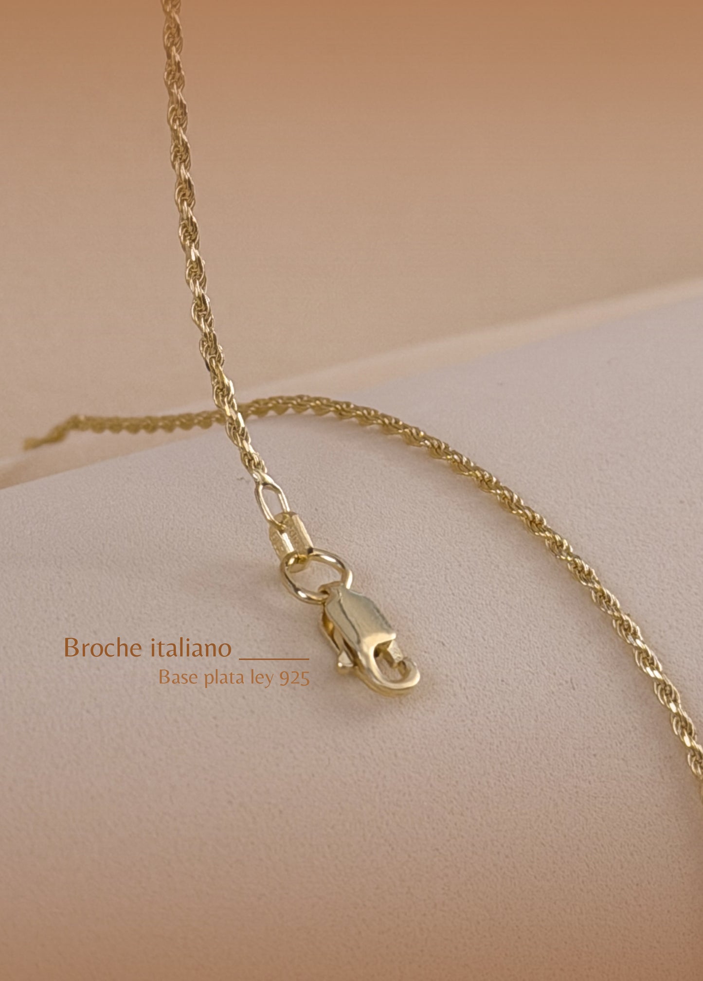 Pareja pulseras Lazo italy 19.5 cm y 16 cm