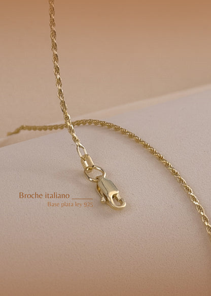 Pareja pulseras Lazo italy 19.5 cm y 16 cm