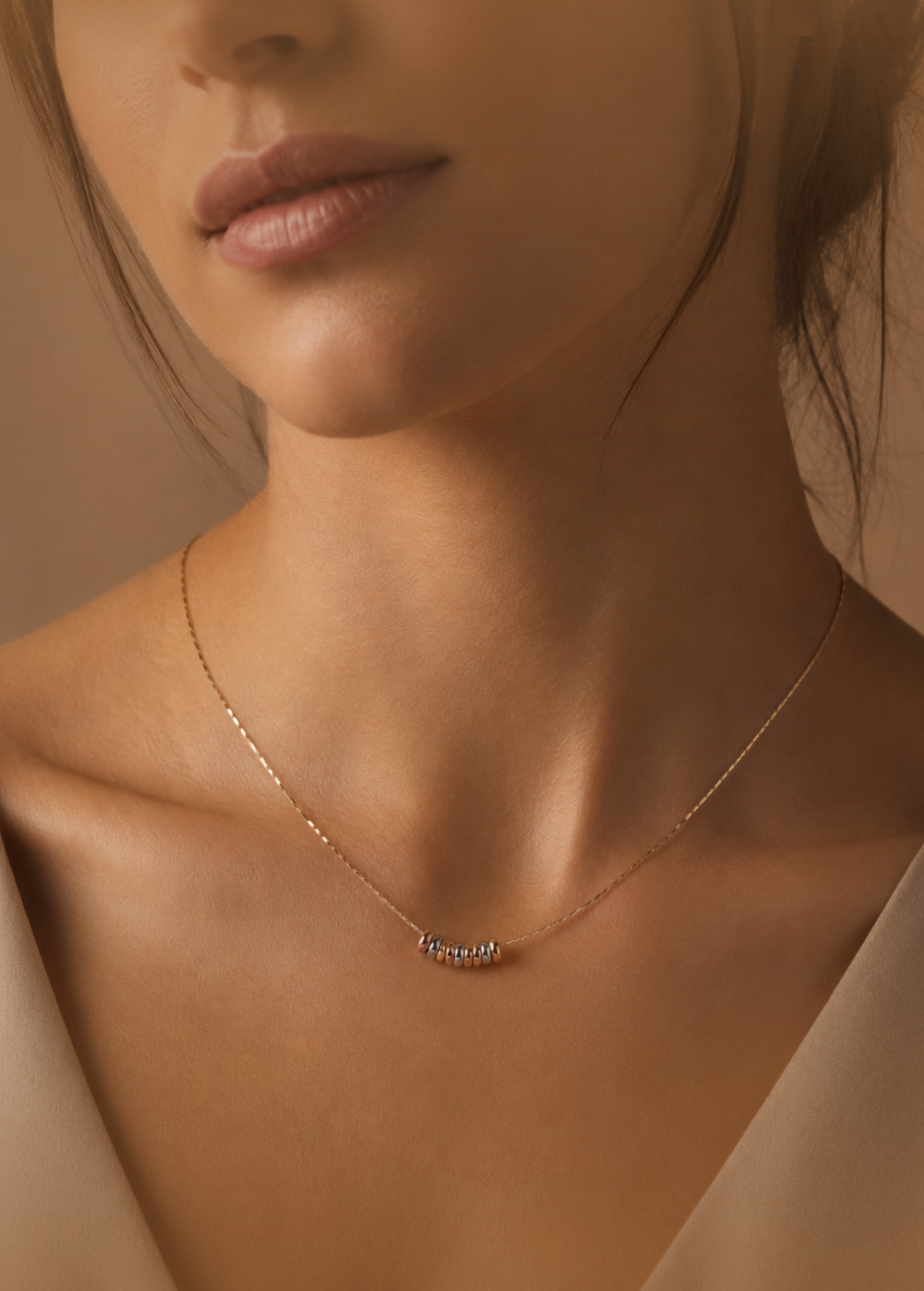 Collar de lujo Aros 3 Oros