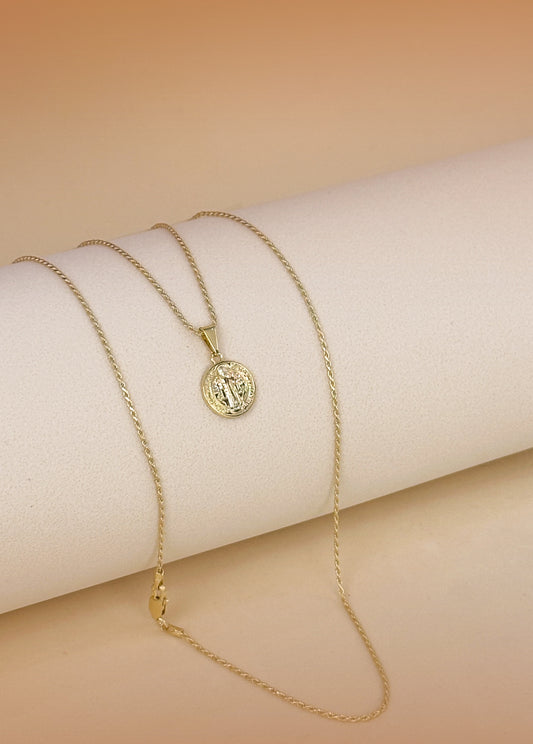 Combo Lazo 65 Cms + Dije San Benito