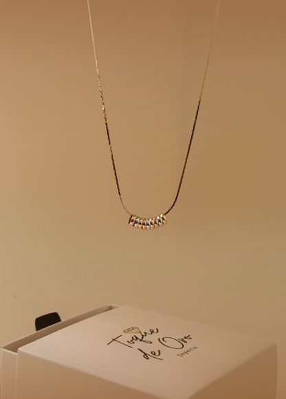 Collar de lujo Aros 3 Oros