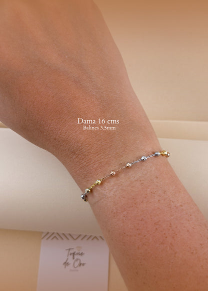 Combo Pulsera 3 Oros parejas