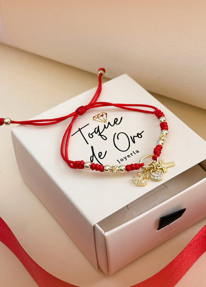 Pulsera 3 Gracias ( Amor, Fe & Esperanza)