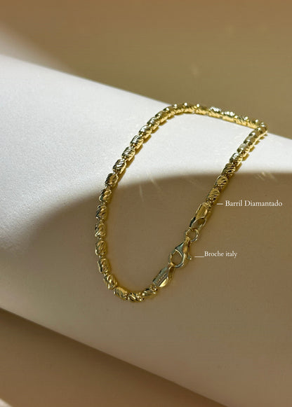 Pulsera Premium Barril 3 mm / 19.5Cms