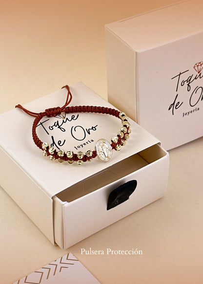 Pulsera de lujo virgen milagrosa