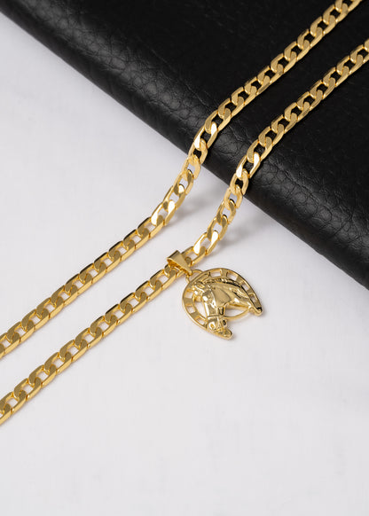 Cadena Cubana Semigruesa 5 Mm 65 Cms