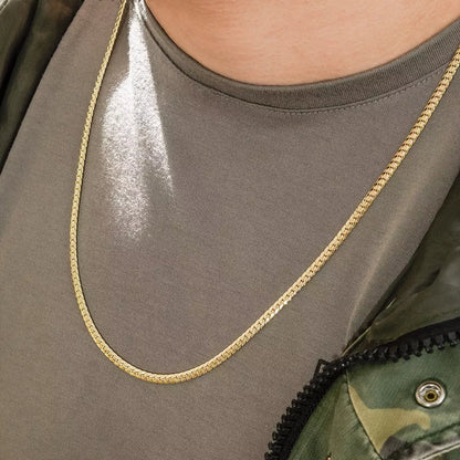 CADENA SERPIENTE GRUESA 65CM