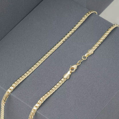 CADENA SERPIENTE GRUESA 65CM