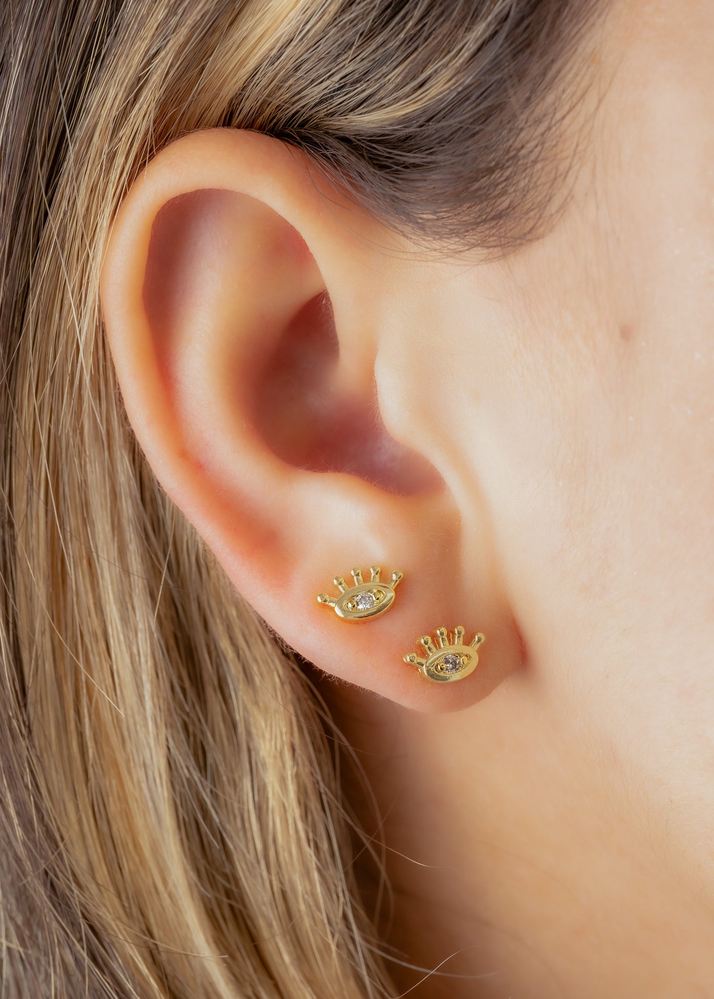 Arete Ojo turco liso