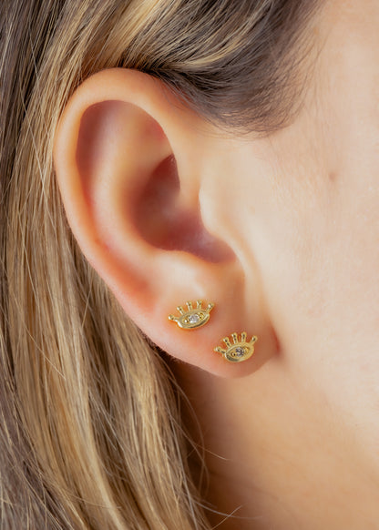 Arete Ojo turco liso