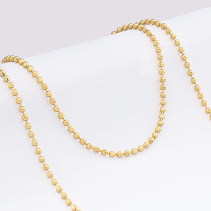 Cadena Militar Diamantada 45cm