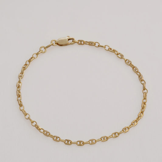 Pulsera guccci delgada 17 cms