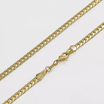 CADENA SERPIENTE GRUESA 65CM