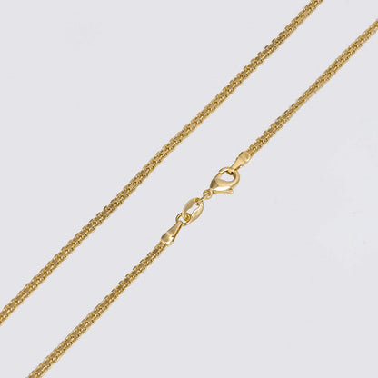 CADENA TEJIDO CHINO 2MM / 65CM